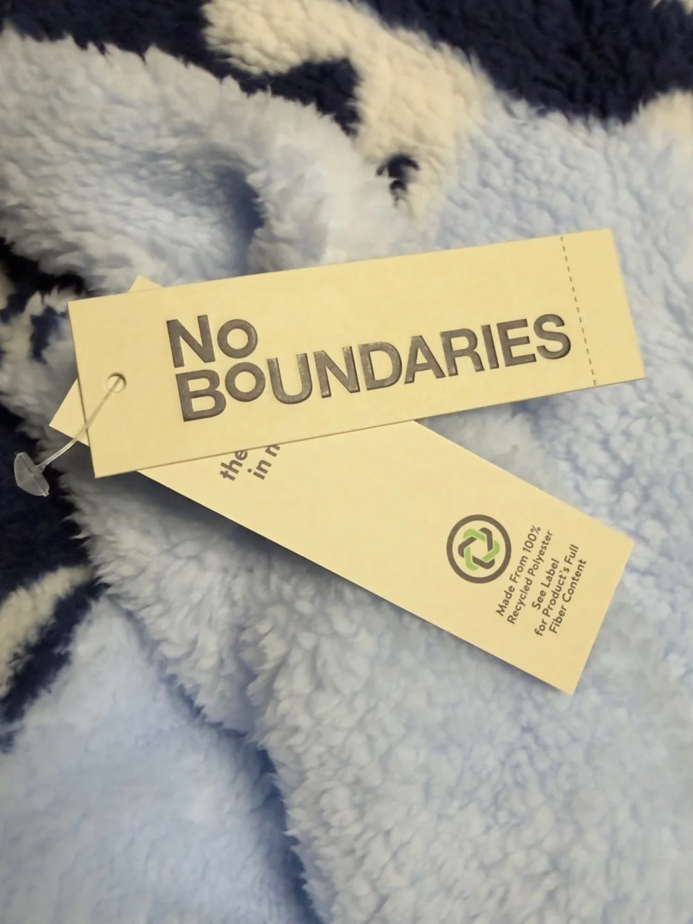 No Boundaries plush sherpa